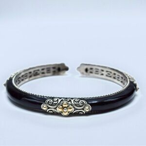 Barbara Bixby Sterling Silver & 18kt Gold Bracelet.